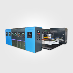Intelligent Computer-controlled High-speed Water-basedPrinting Slotting And Die-cutting Machine